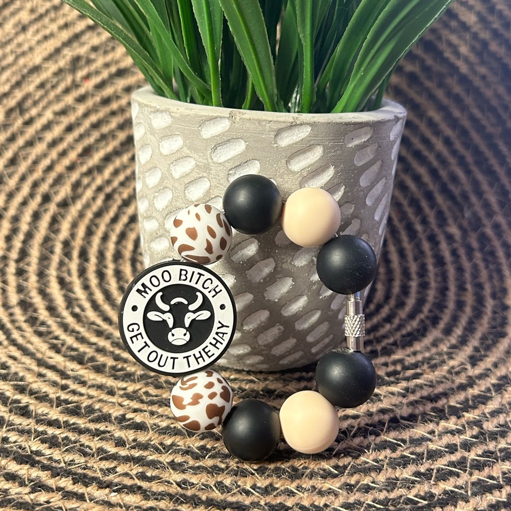 Moo Tumbler Charm